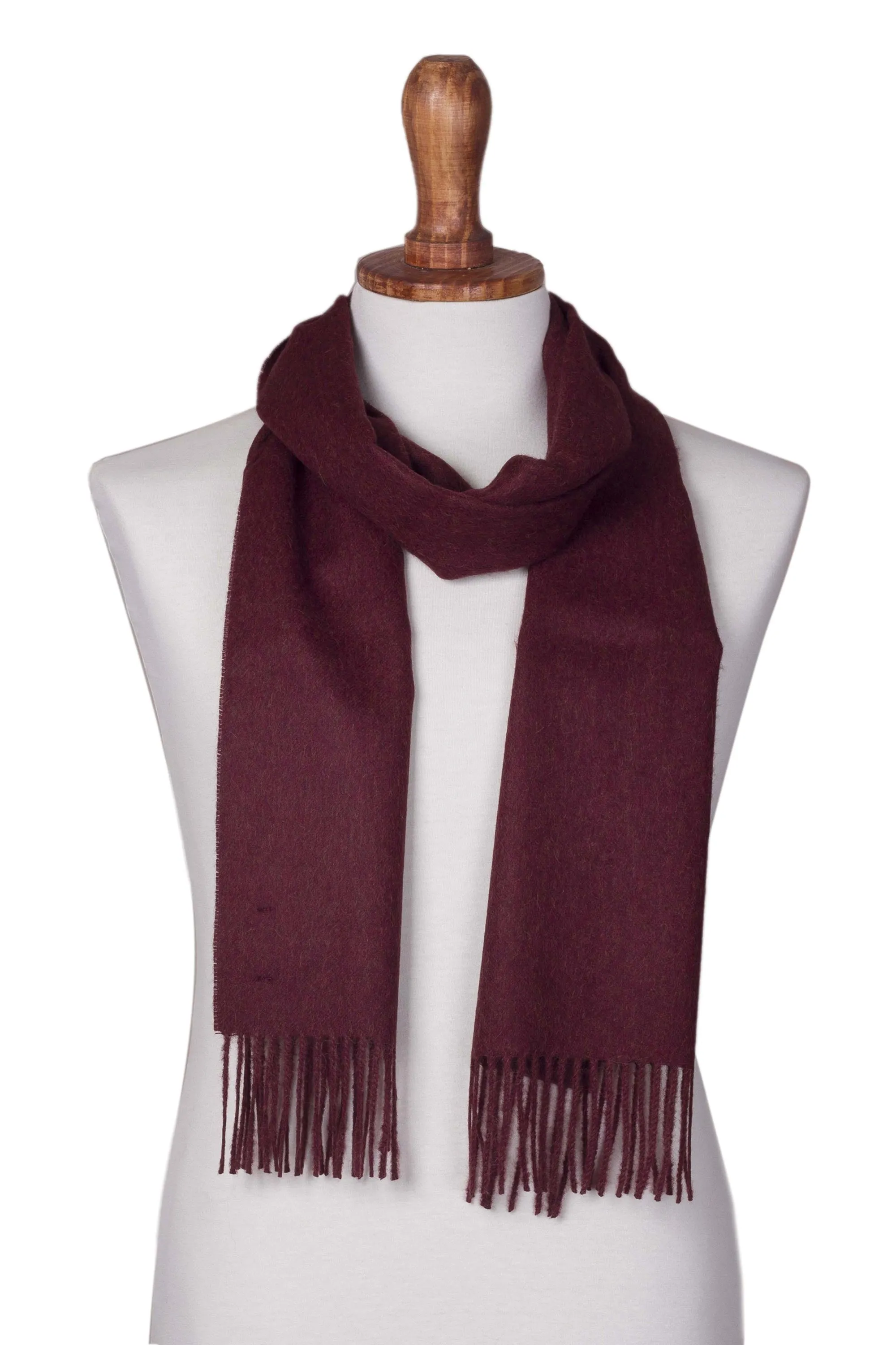 100% Baby Alpaca Wrap Scarf from Peru - Simply Fabulous | NOVICA