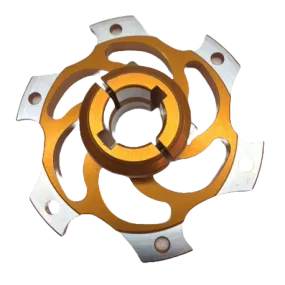 25mm HQ Brake Rotor Carrier - Gold
