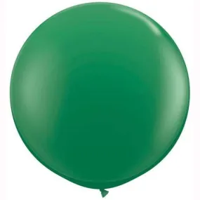 36" Big Round Balloon Green