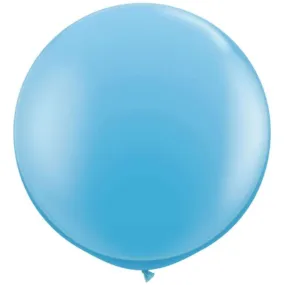 36" Big Round Balloon Pale Blue