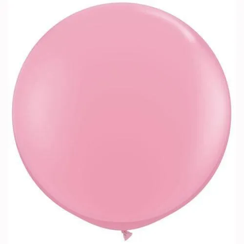 36" Big Round Balloon Pastel Pink