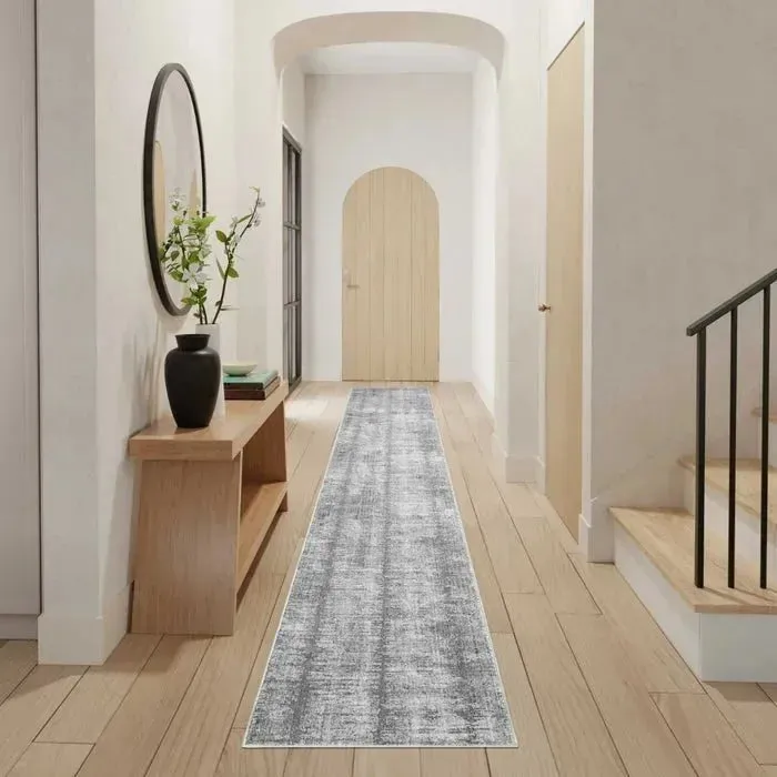 Abstract Hues ABH03 Grey/White Rug