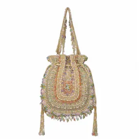 Amara Potli Amethyst Lavender Multi With Handle