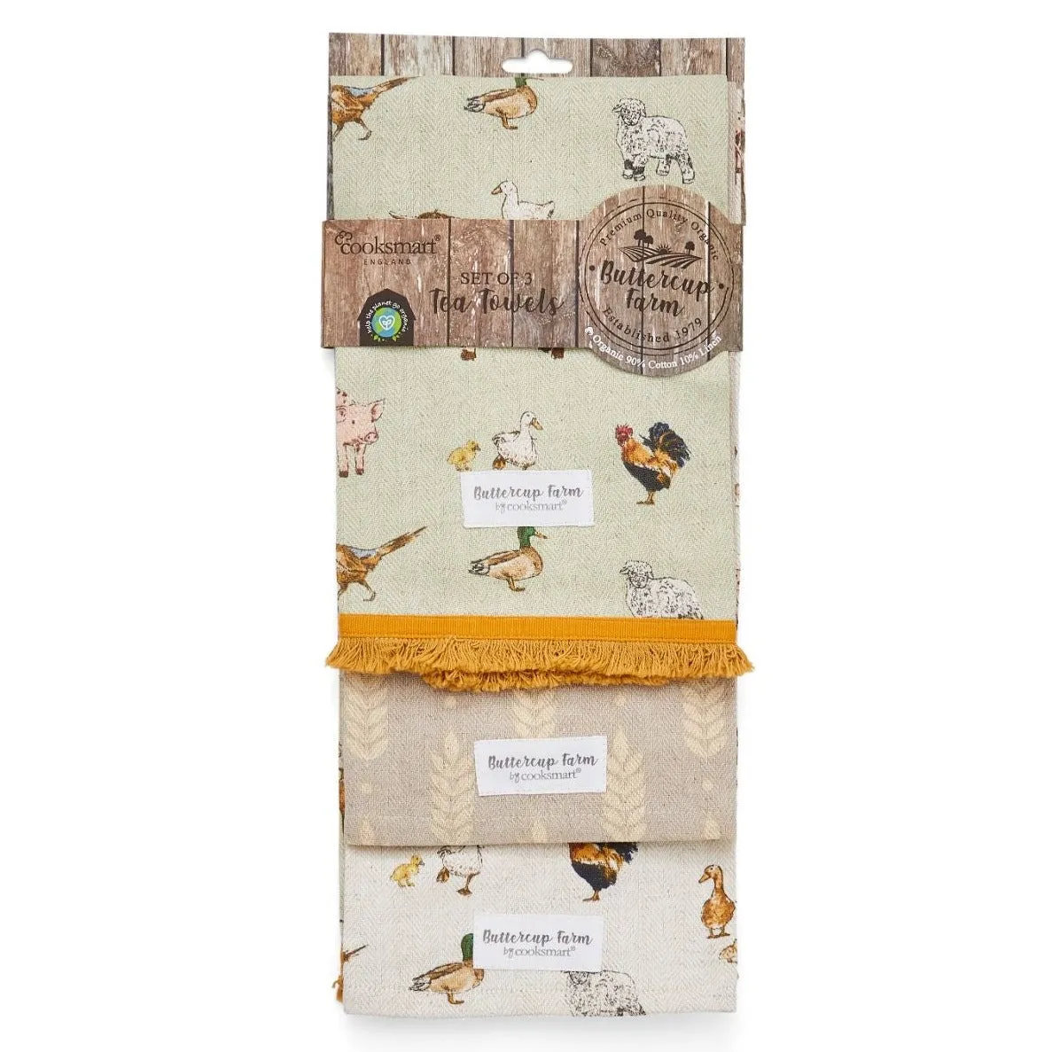 Buttercup Farm 3 Pack Tea Towels