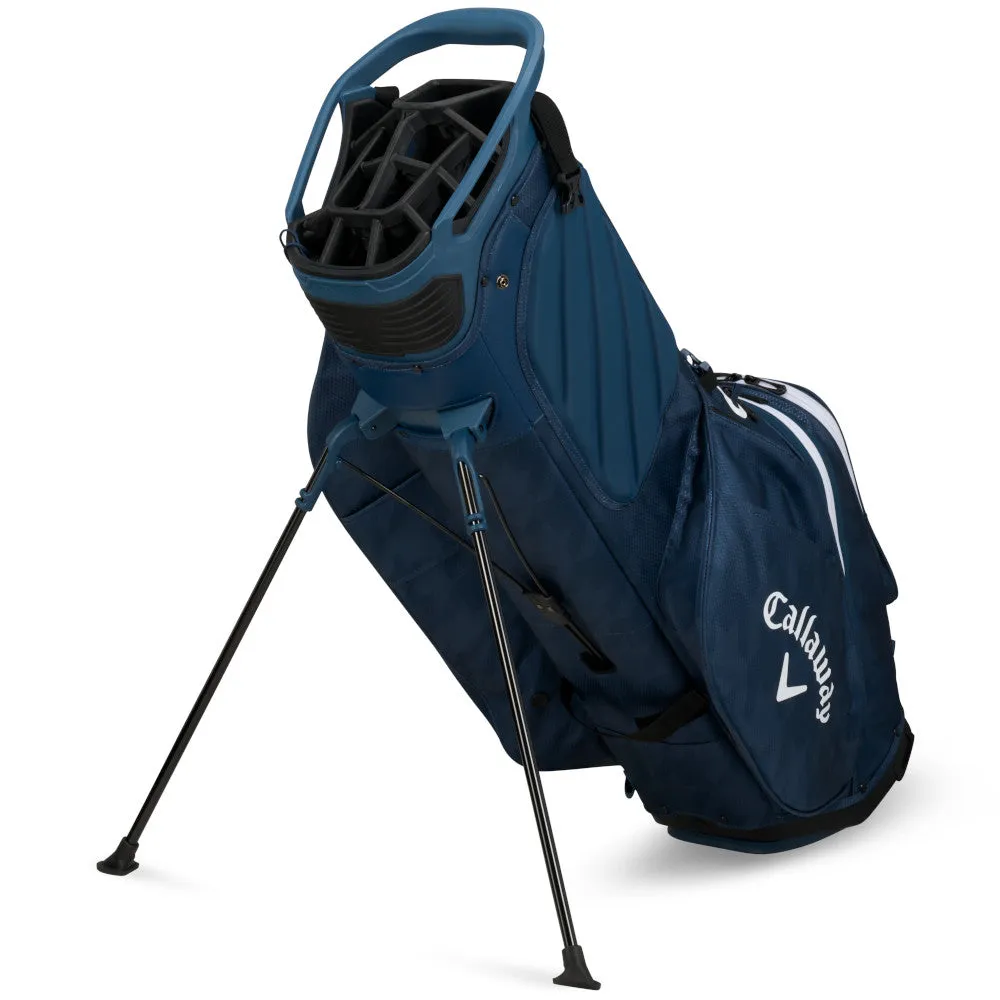 Callaway Fairway 14 HD Waterproof Stand Bag - Navy Houndstooth