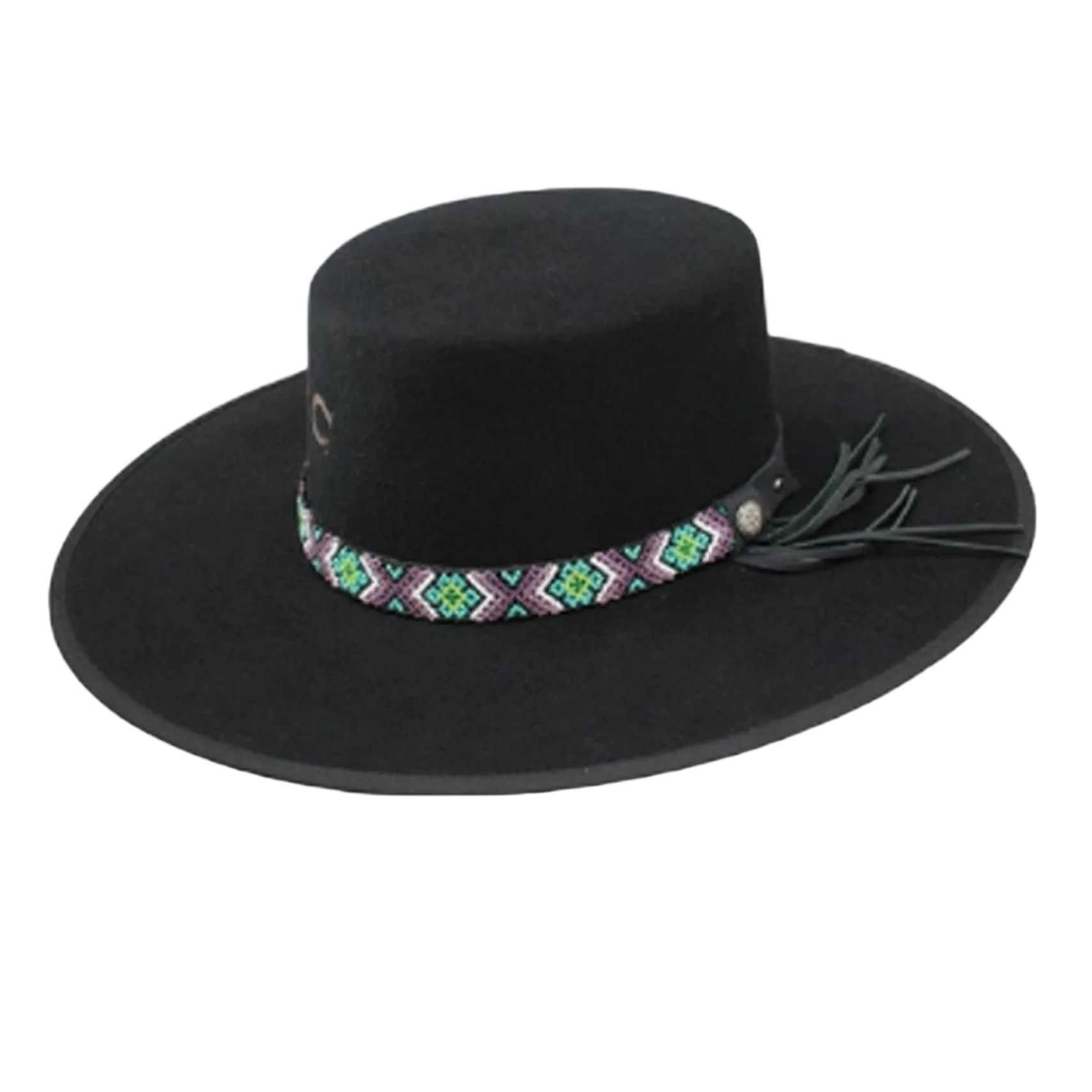 Charlie 1 Horse Ladies Black Desert Daze Western Wool Hat CWDSDZ-024007