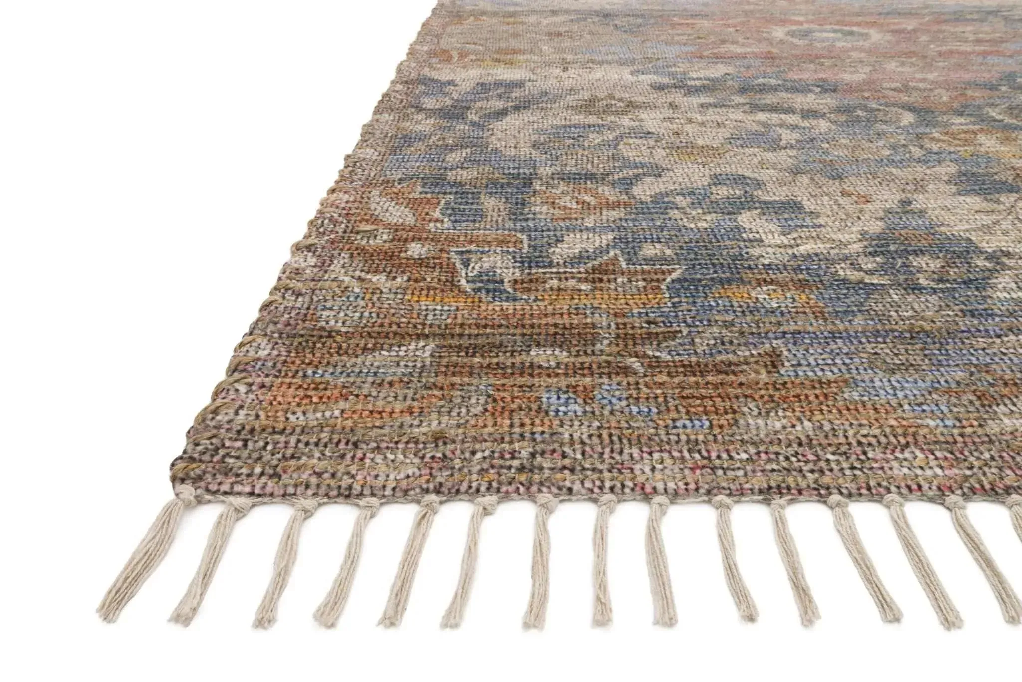 Cornelia Loloi X Justina Blakeney COR-06 Denim / Multi Rug