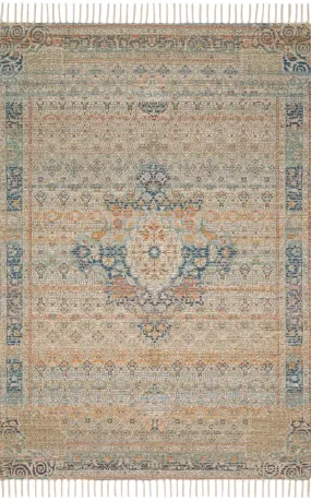 Cornelia Loloi X Justina Blakeney COR-07 Ocean Sunset Rug