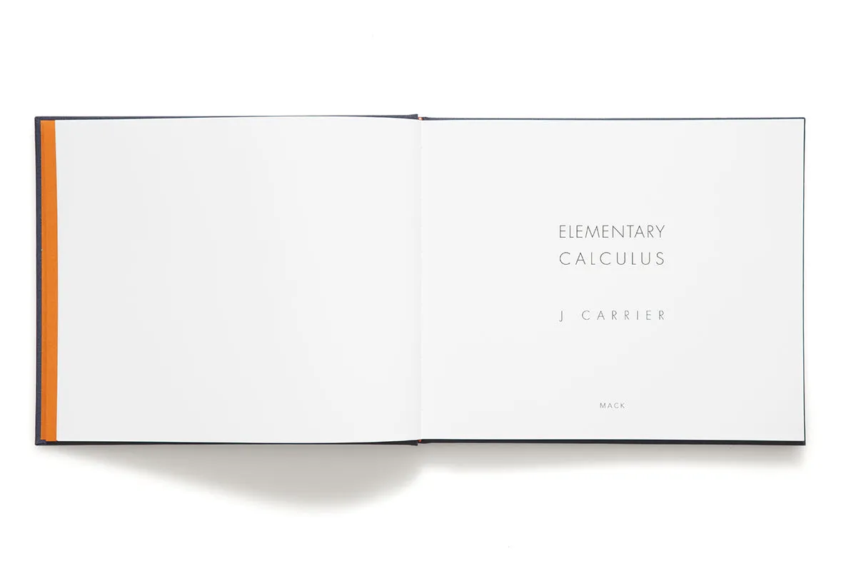 Elementary Calculus