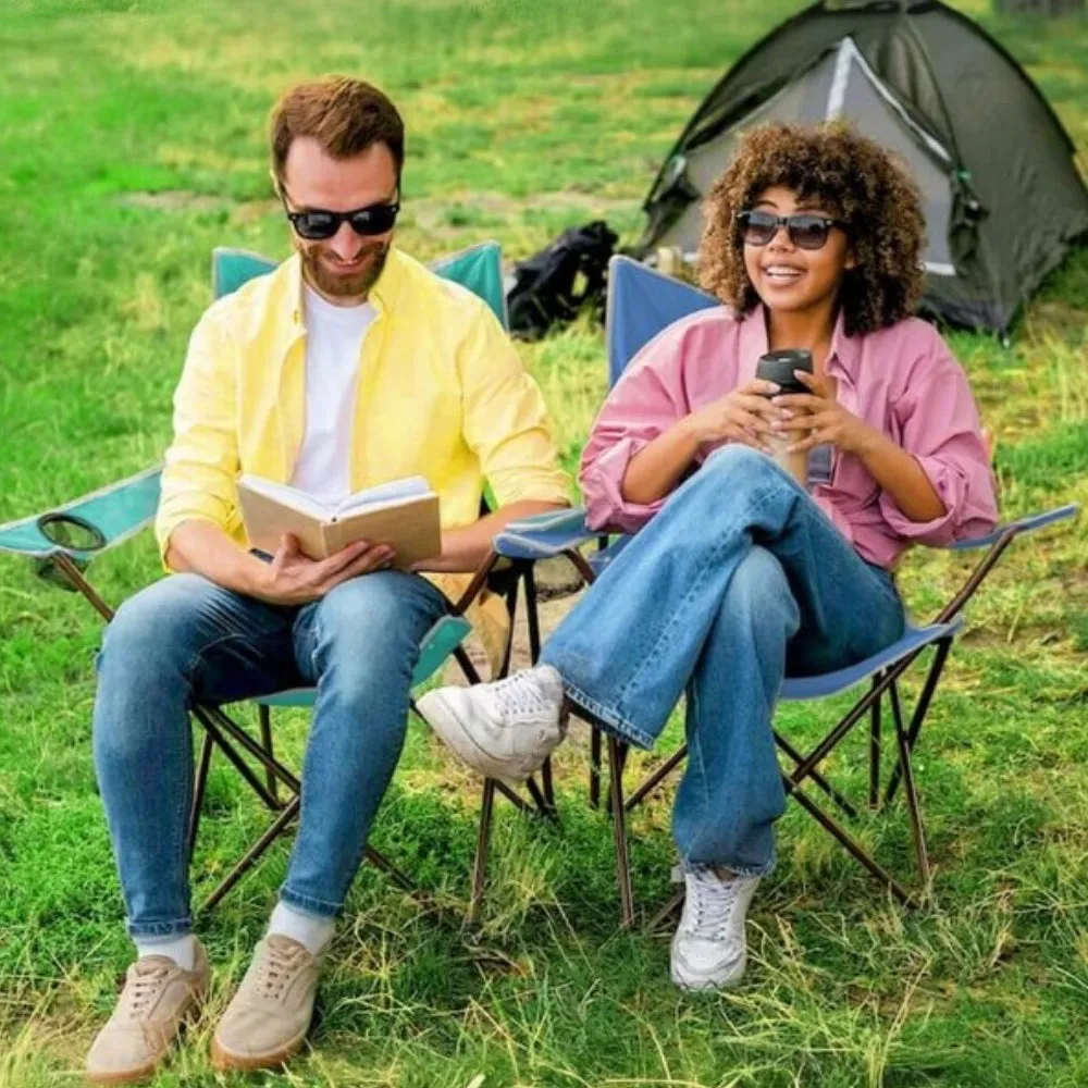 Foldable Outdoor Chair- Turquoise
