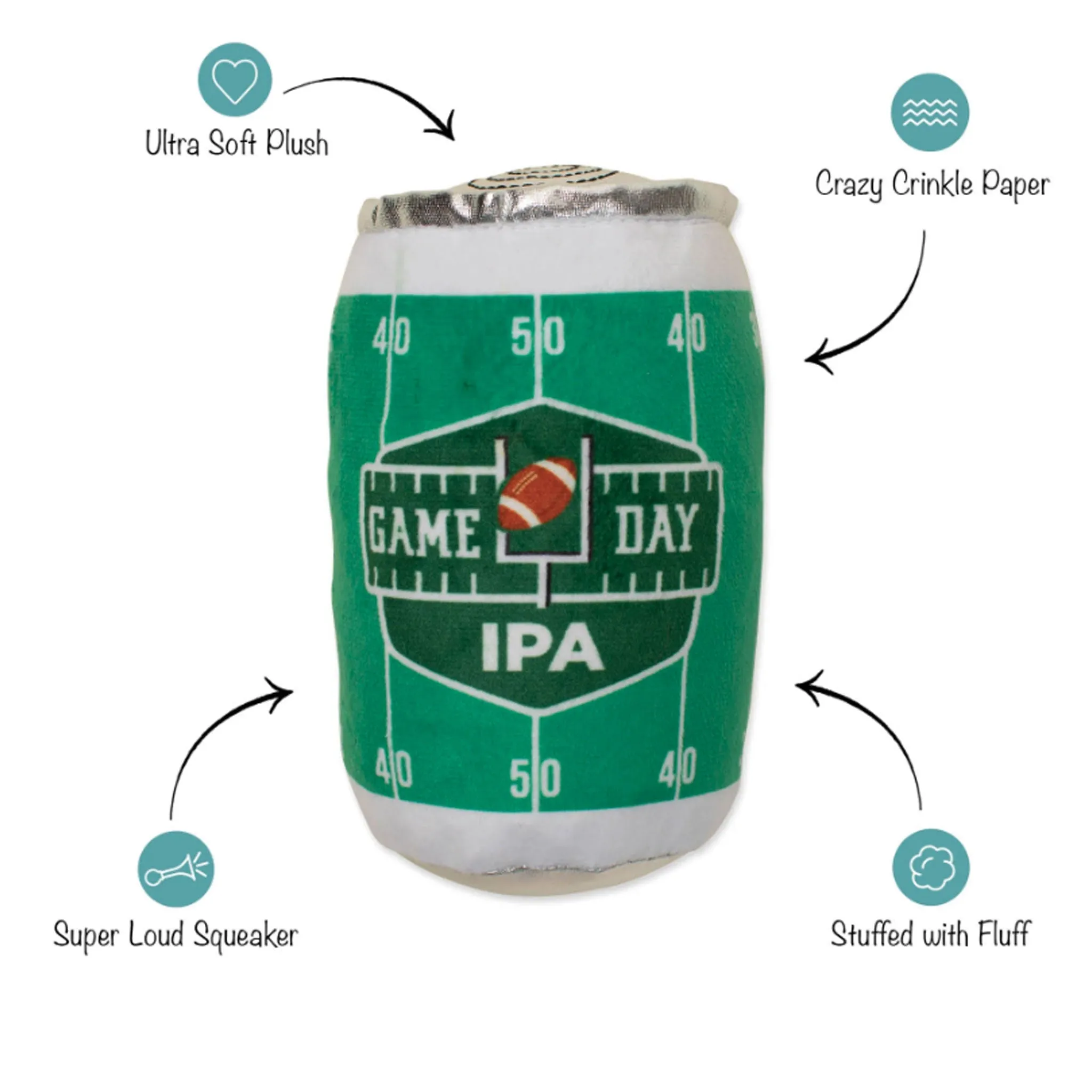 Fringe Game Day IPA Dog Toy