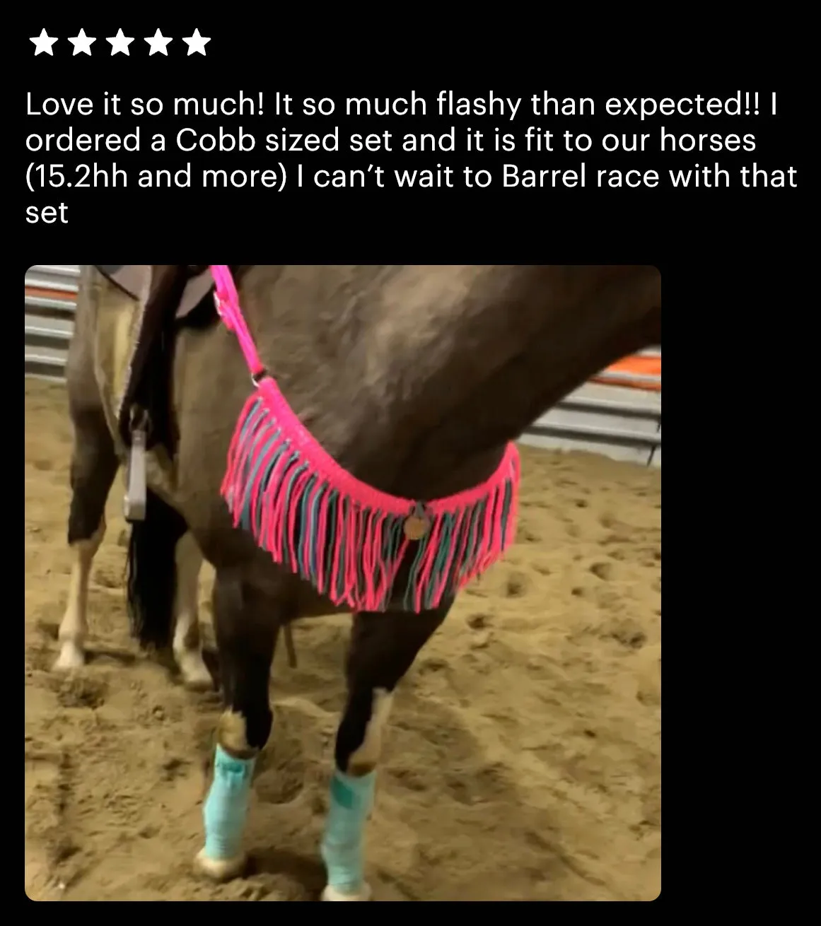 Hot Pink and light Teal Tack set with barrel reins …. All sizes.