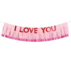 I Love You Fringe Banner