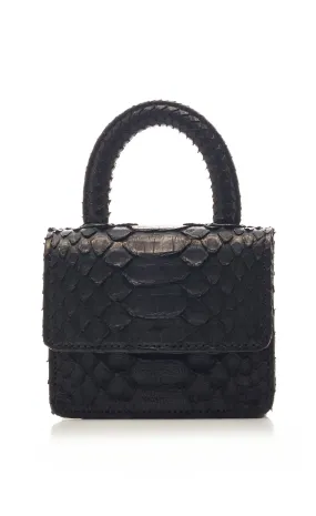 ITSY BITSY MICRO MINI BLACK TOP HANDLE BAG