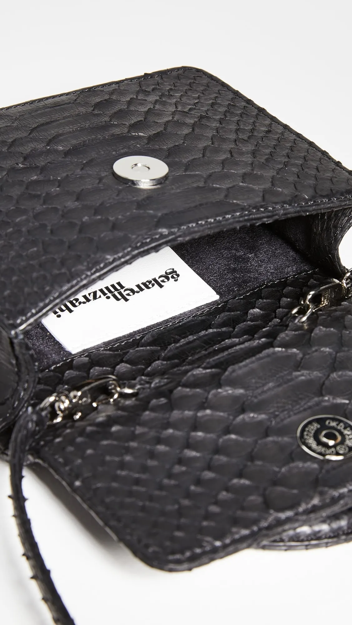 ITSY BITSY MICRO MINI BLACK TOP HANDLE BAG