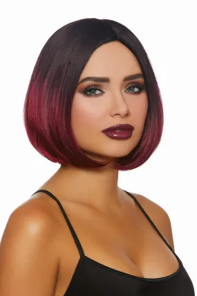 Mid Length Ombre Bob Wig