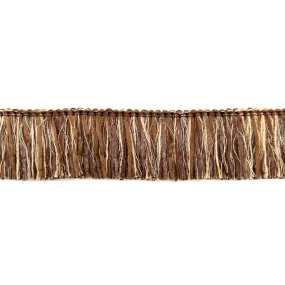 Mohave brown & beige  High Quality Decorative Brush Fringe Trim by the yard