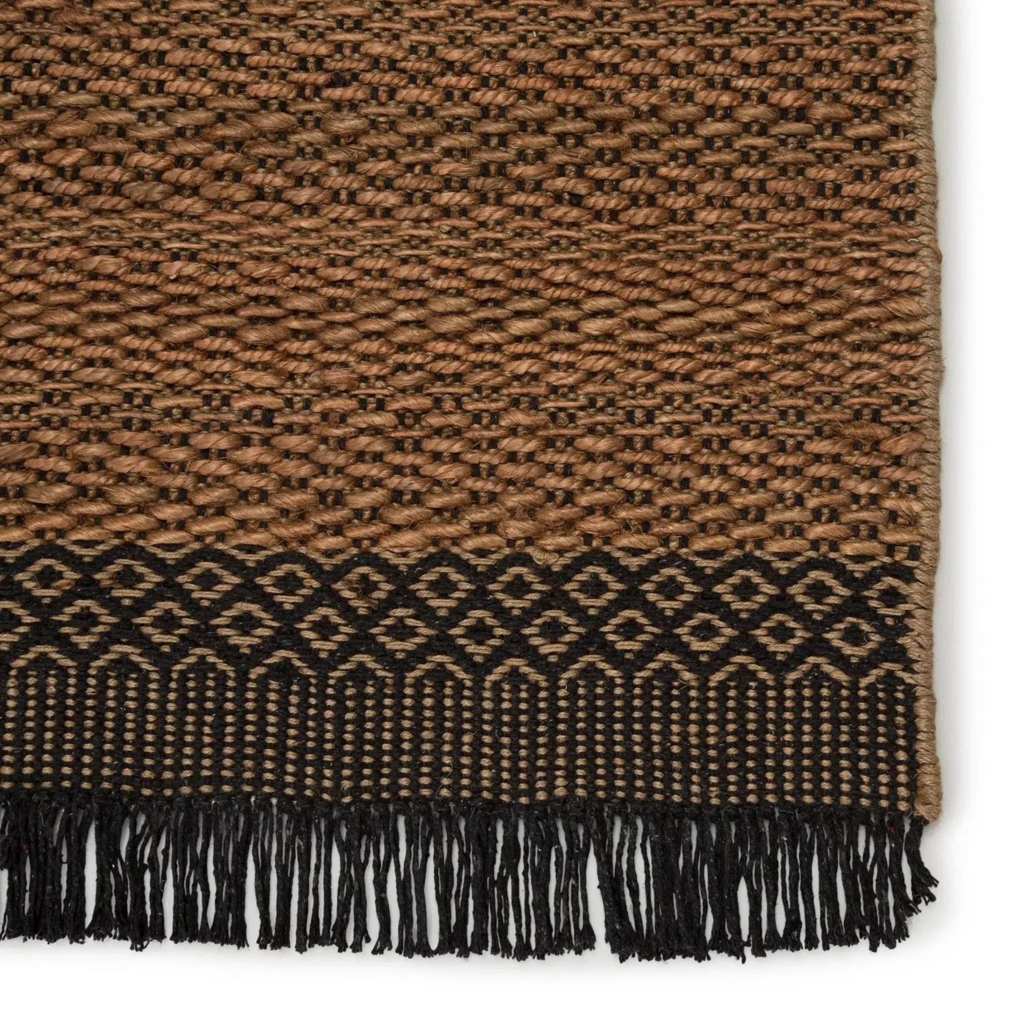 Mosaic MOS01 Tan/Black Rug