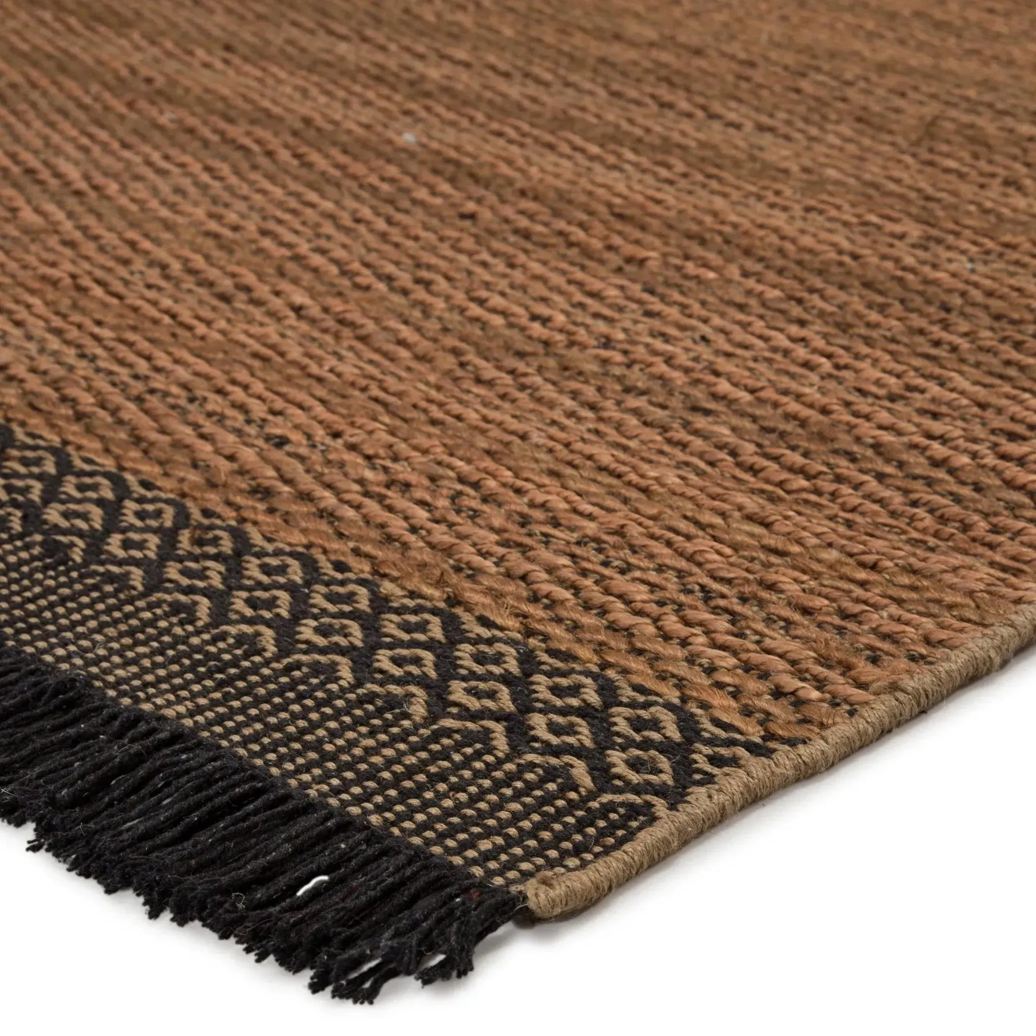 Mosaic MOS01 Tan/Black Rug