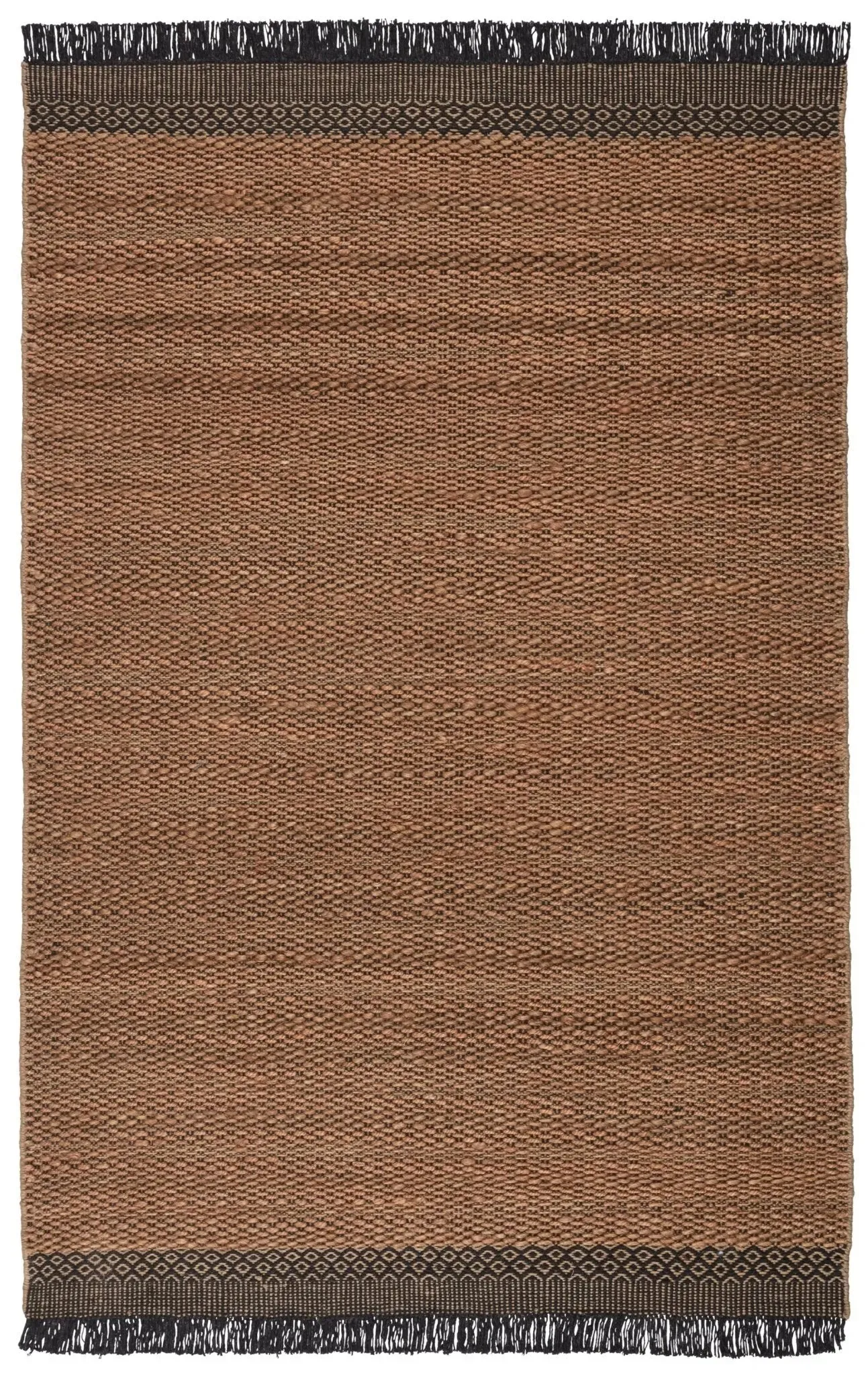 Mosaic MOS01 Tan/Black Rug