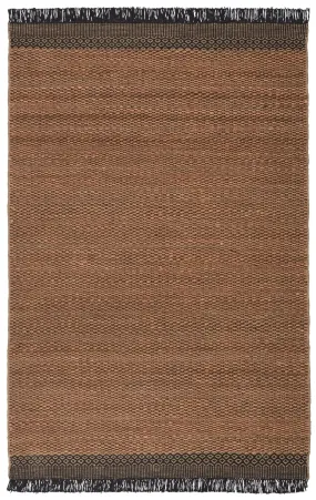 Mosaic MOS01 Tan/Black Rug