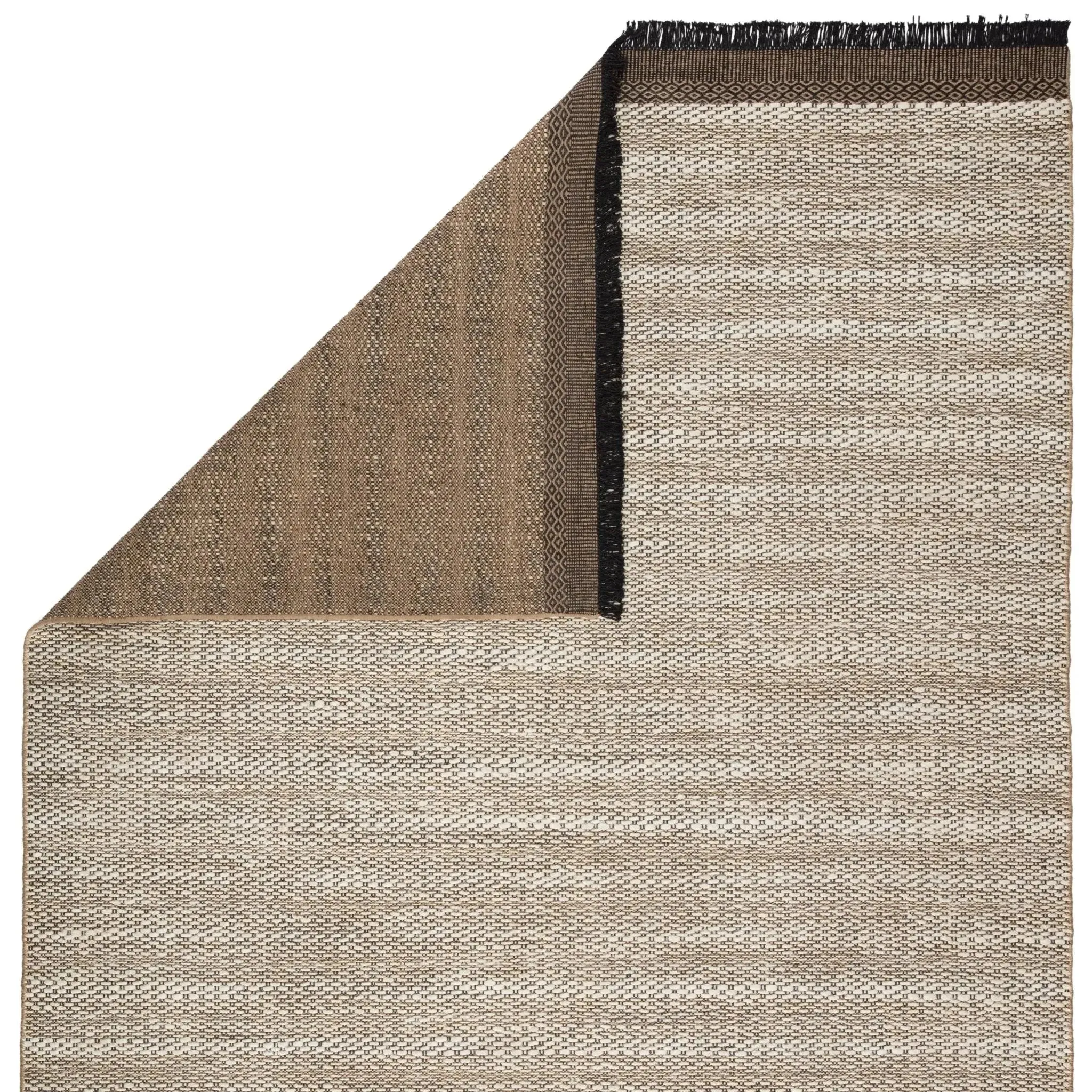 Mosaic MOS02 Ivory/Black Rug