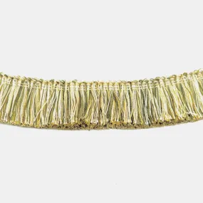 Multicolor Green High Quality Decorative Brush Fringe Trim by the yard
