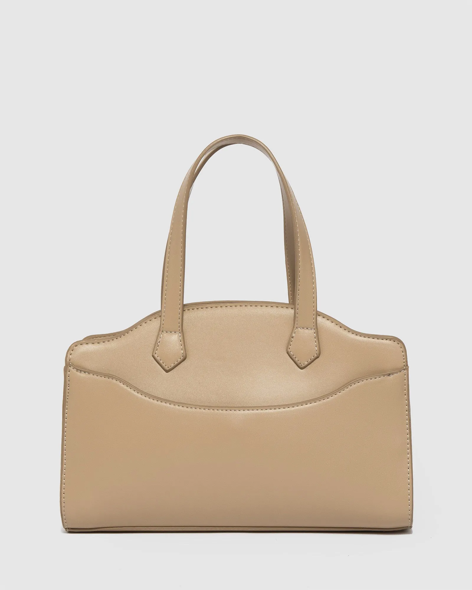 Natural Lila Medium Tote Bag