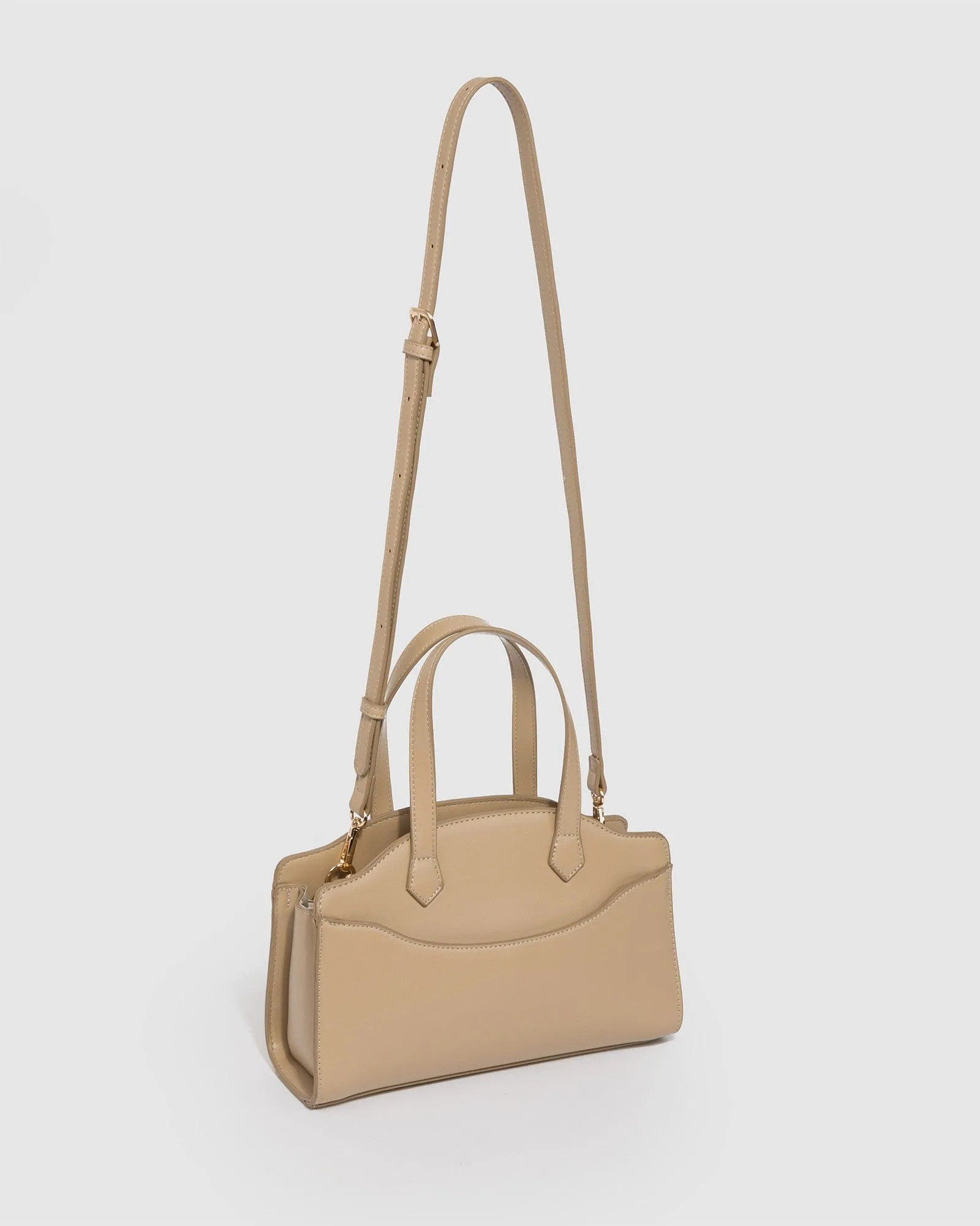 Natural Lila Medium Tote Bag