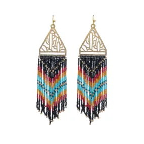 Open Vistas Earrings in Ebony