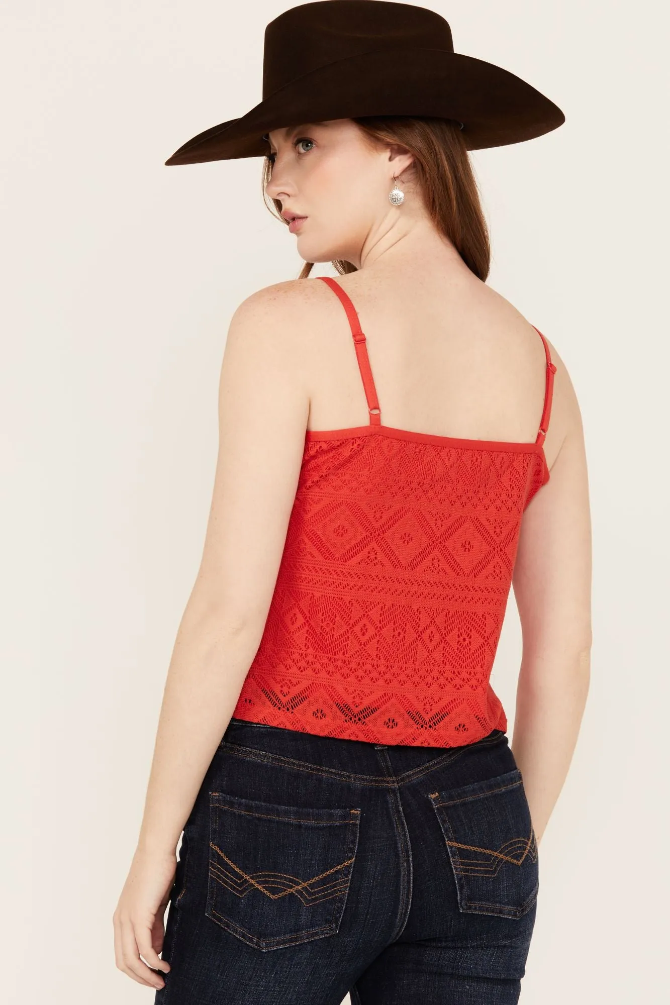 Redmond Lace Fringe Cami