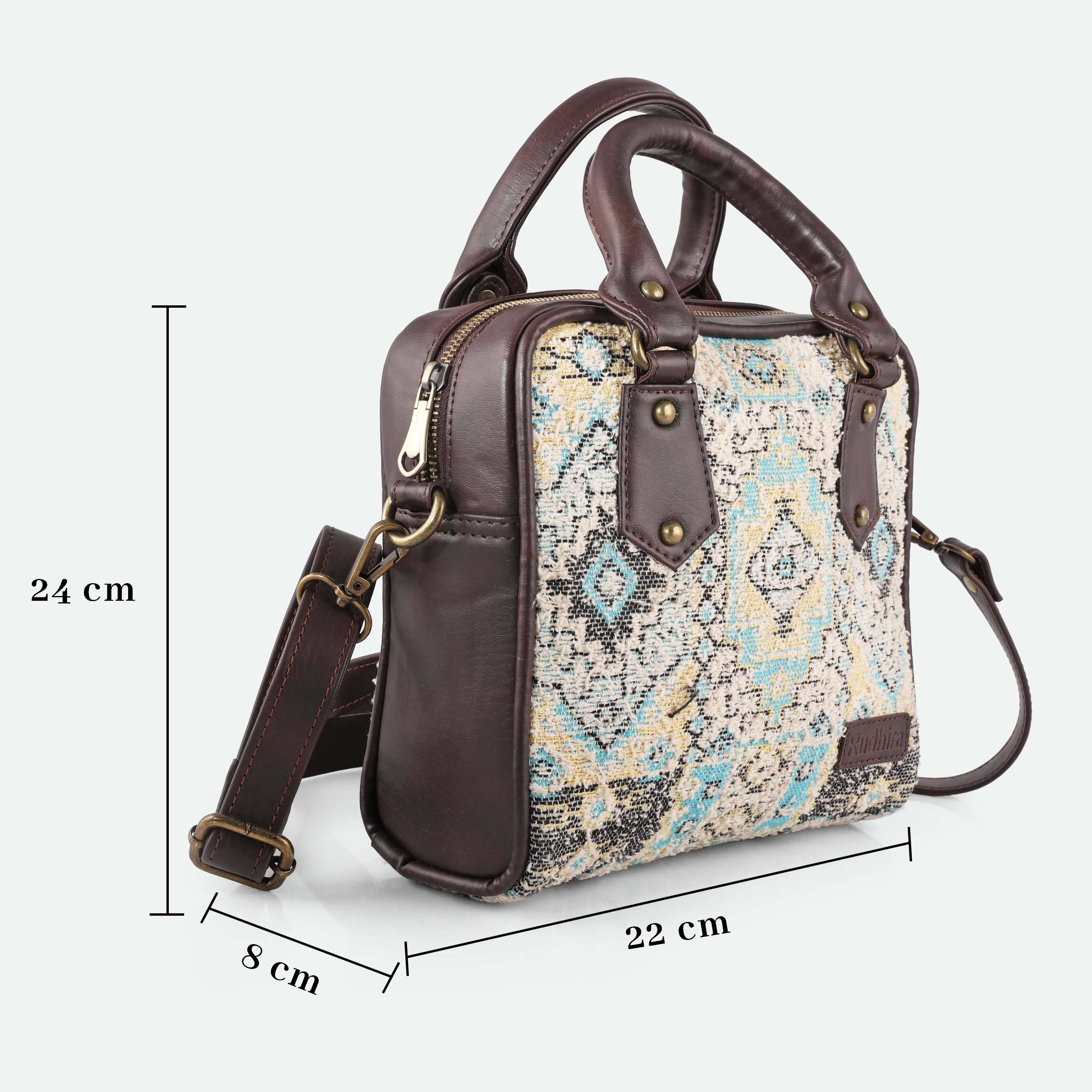Rudhira Bird's Eye Satchel bag