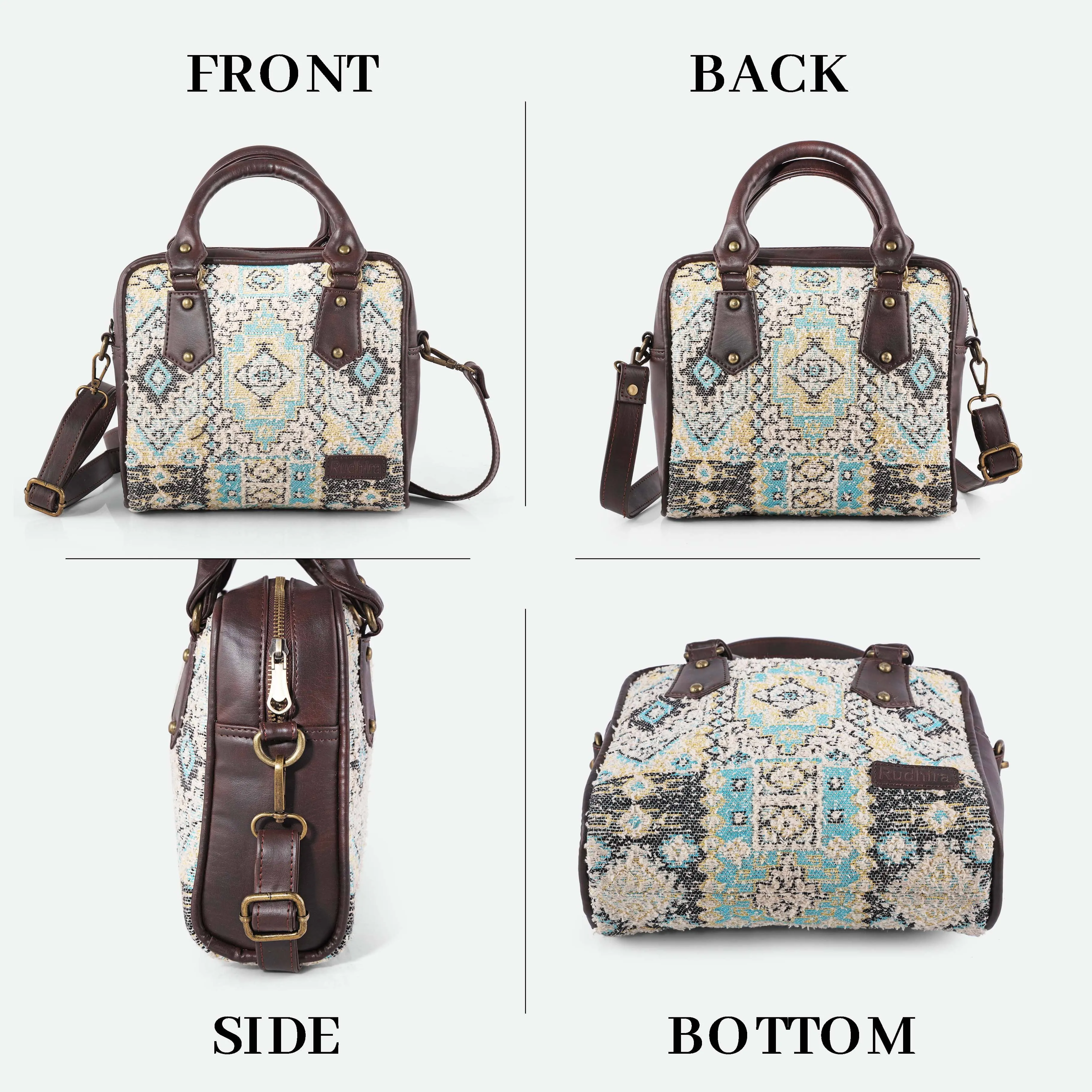 Rudhira Bird's Eye Satchel bag