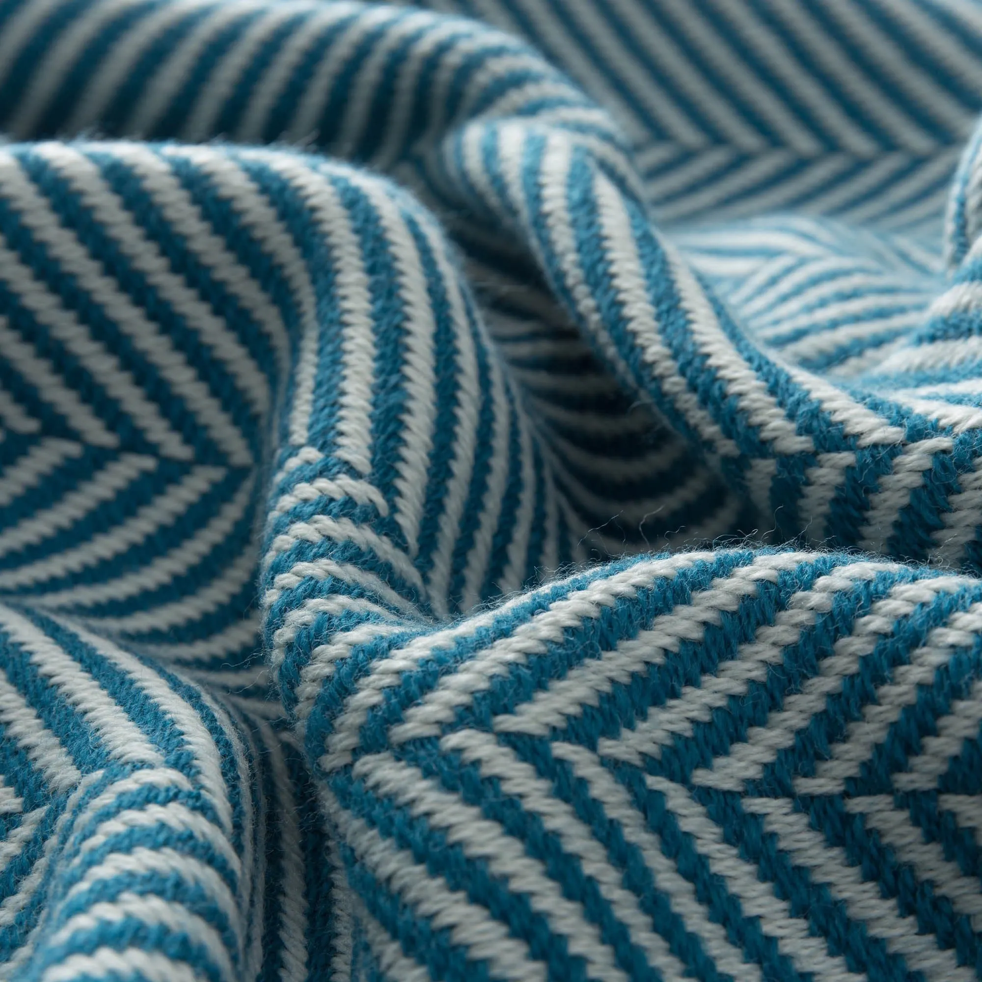 Salla Wool Blanket [Teal/Mint]