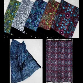 Seventies Style Sarongs
