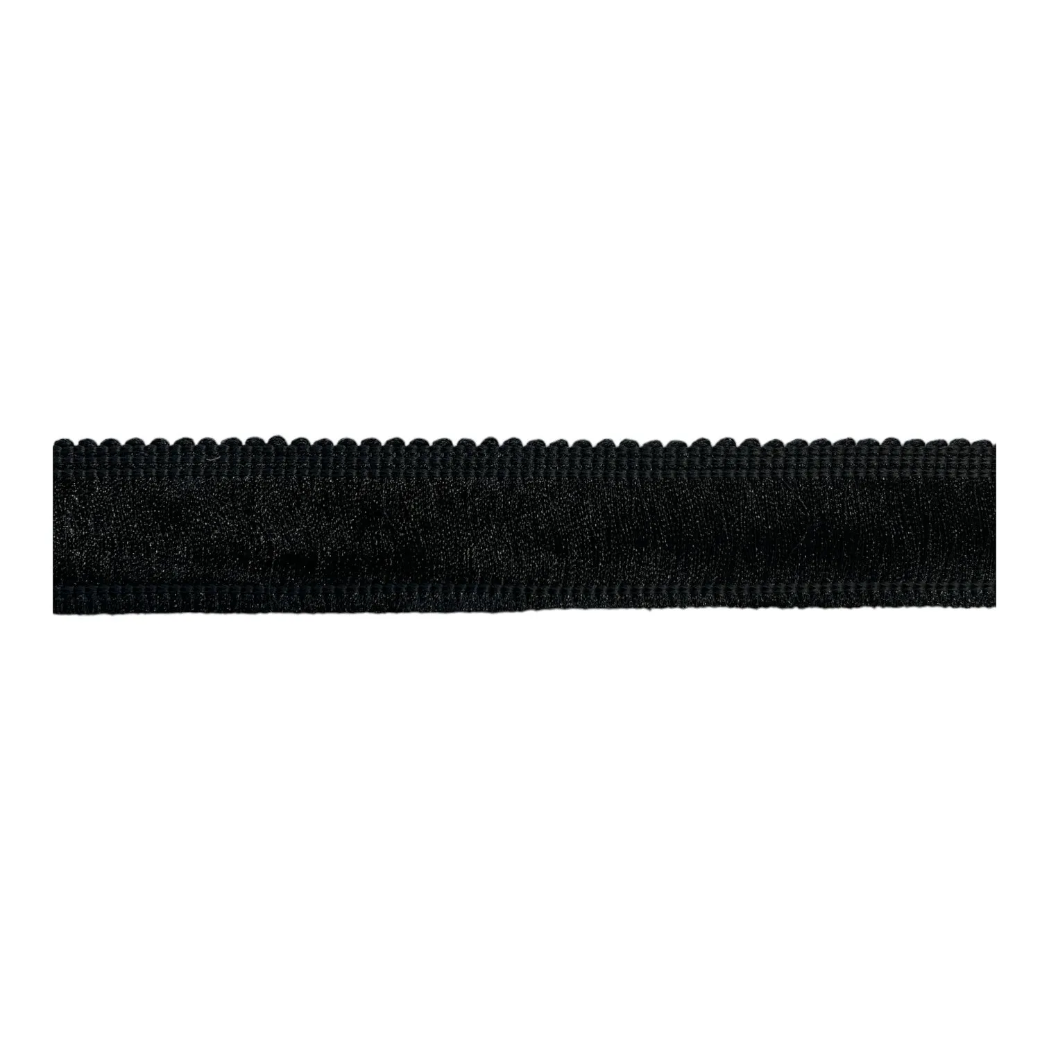 Short Black Rayon Fringe