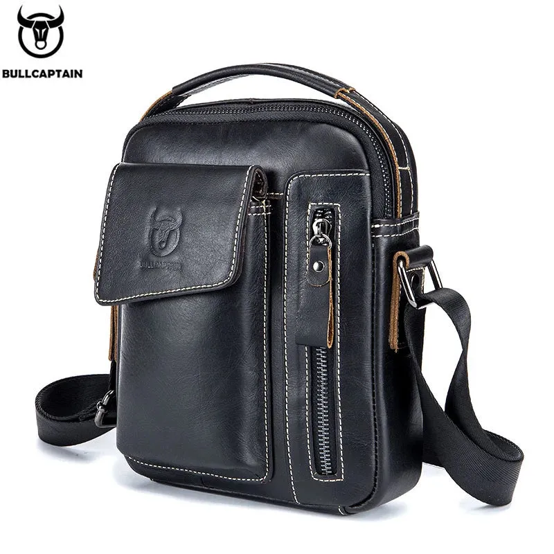 Sophisticated Leather Phone Shoulder Bag