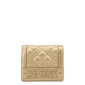 Sophisticated Metallic Fastening Wallet for Modern Women