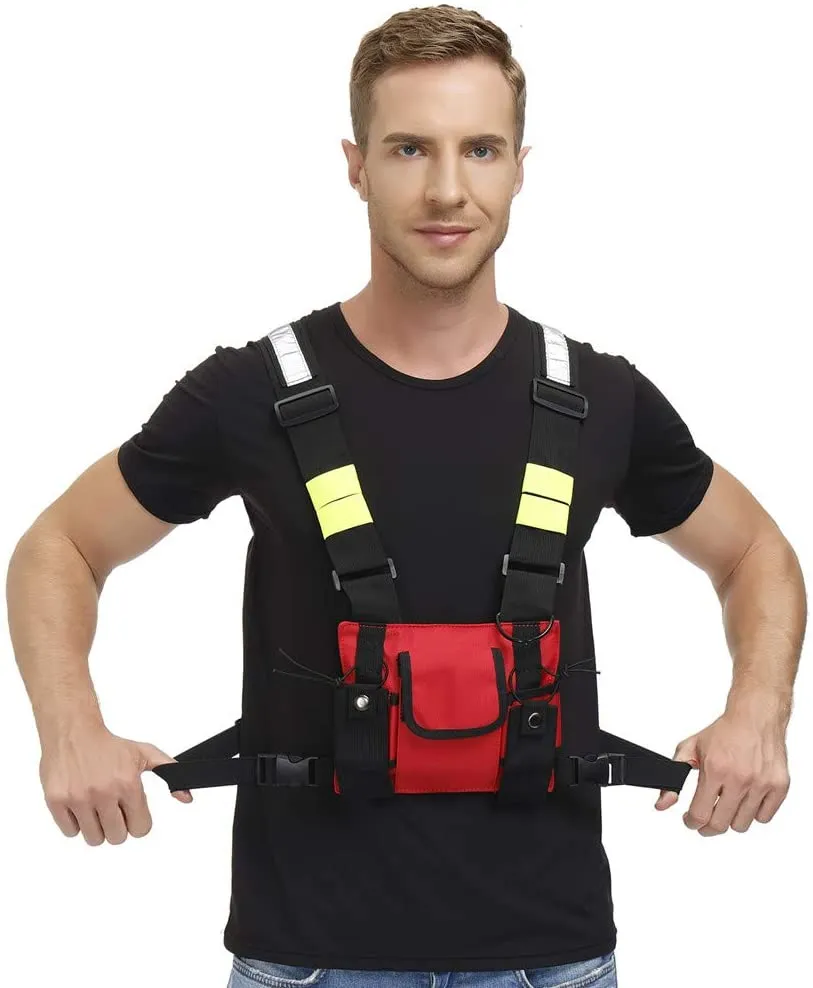 Universal Radio Chest Harness Bag