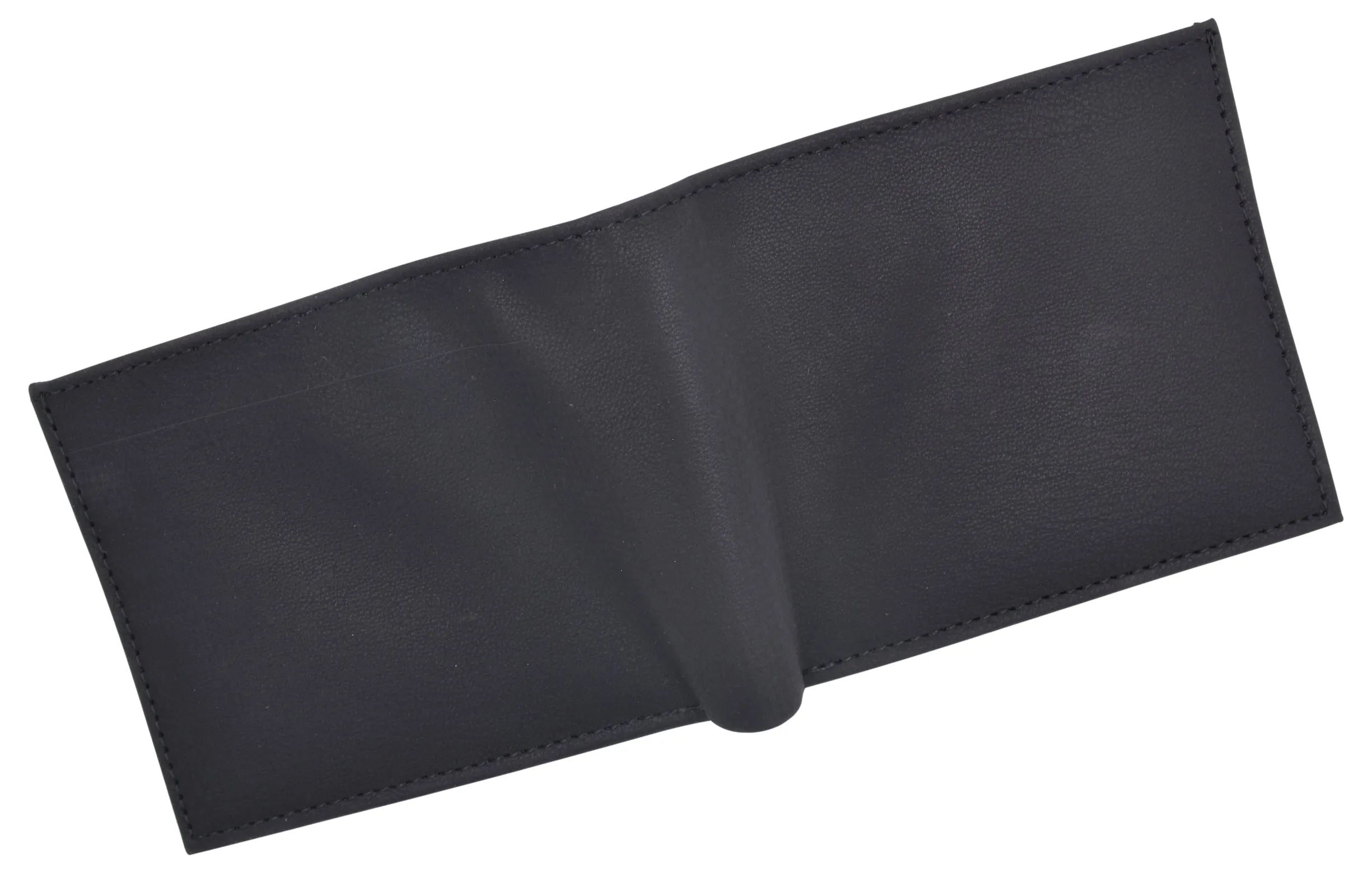 Vegan Leather Bifold RFID Wallets For Men - Cruelty Free Non Leather Mens Wallet With ID Window