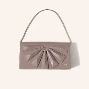 Wallet on Chain Taupe Grey